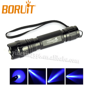 Popular Blue Light LED Hunting Flashlight