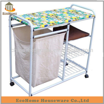 laundry cart with iron board