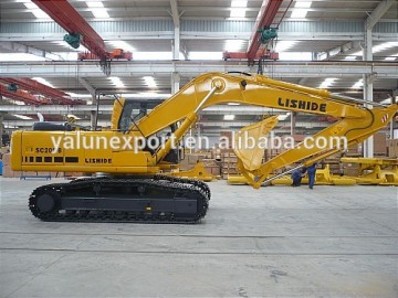 China famous brand Lishide excavator for sale medium size earth moving excavator