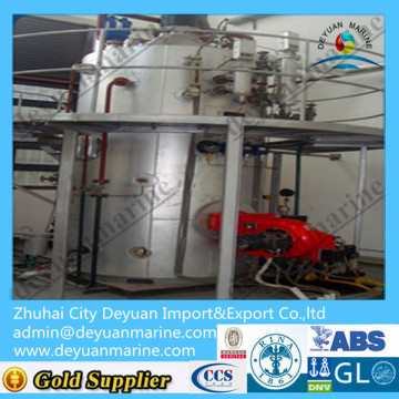 Oil heater for marine boiler