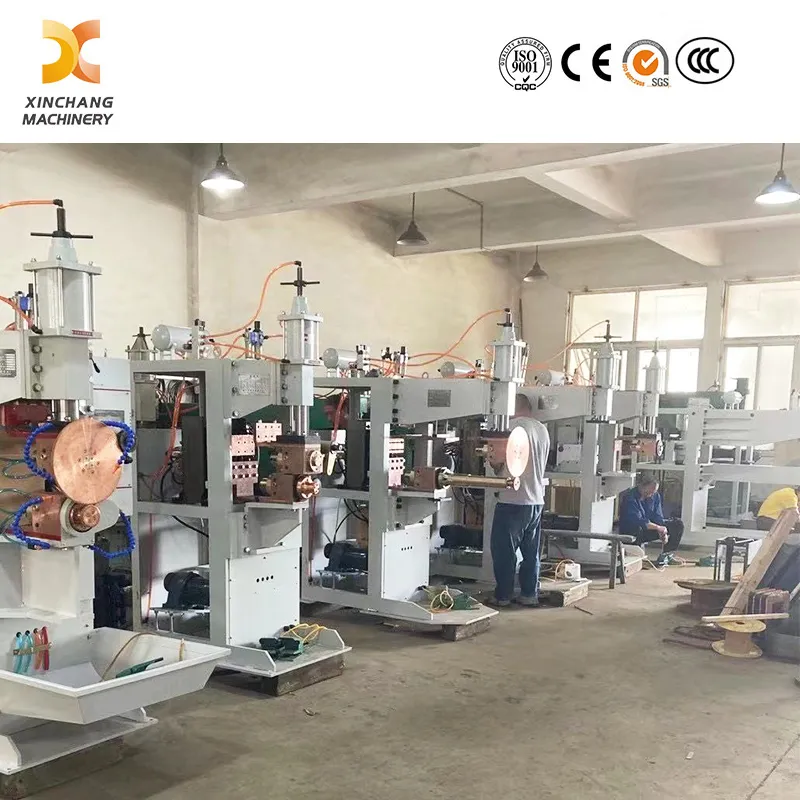 Easy Operate Roller Longitudinal Seam Welding Closer Machine for Round Duct