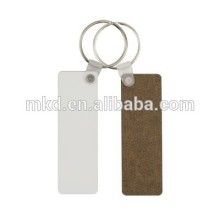Meikeda Retangular sublimation MDF key chain