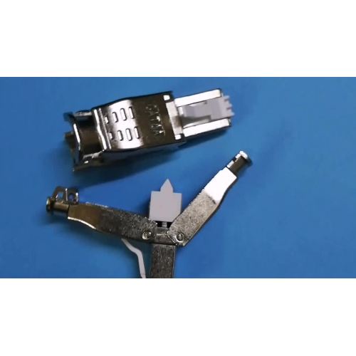 RJ45 CAT6A STP plug toolless rj45 konektor Cat6A