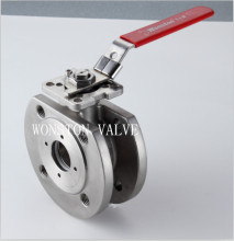 Wafer Italy Type Flanged Ball Valve with High Performance
