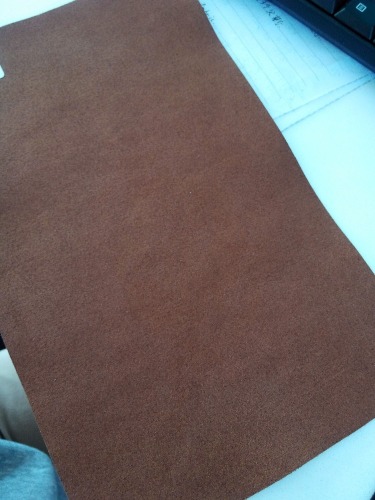 Shoe leather suede leather synthetic suede for shoe