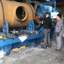 hyraulic lock beveling machine