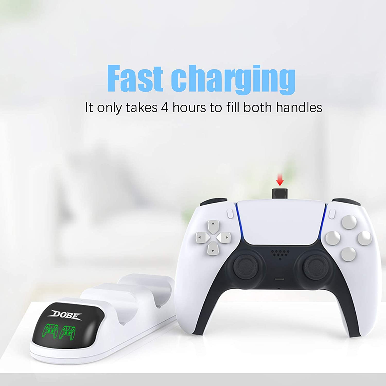 ps5 dual charger dock