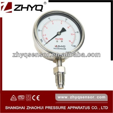 CE certified sanitary diaphragm pressure gauge