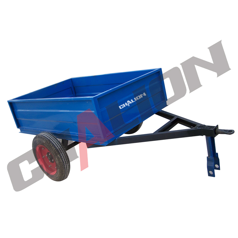 Trailer trang trại 1.5T cho máy kéo đi bộ