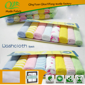 100 cotton white baby muslin cloths