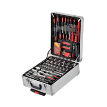 High Quality 186pcs Aluminium Case Hand Tool Set