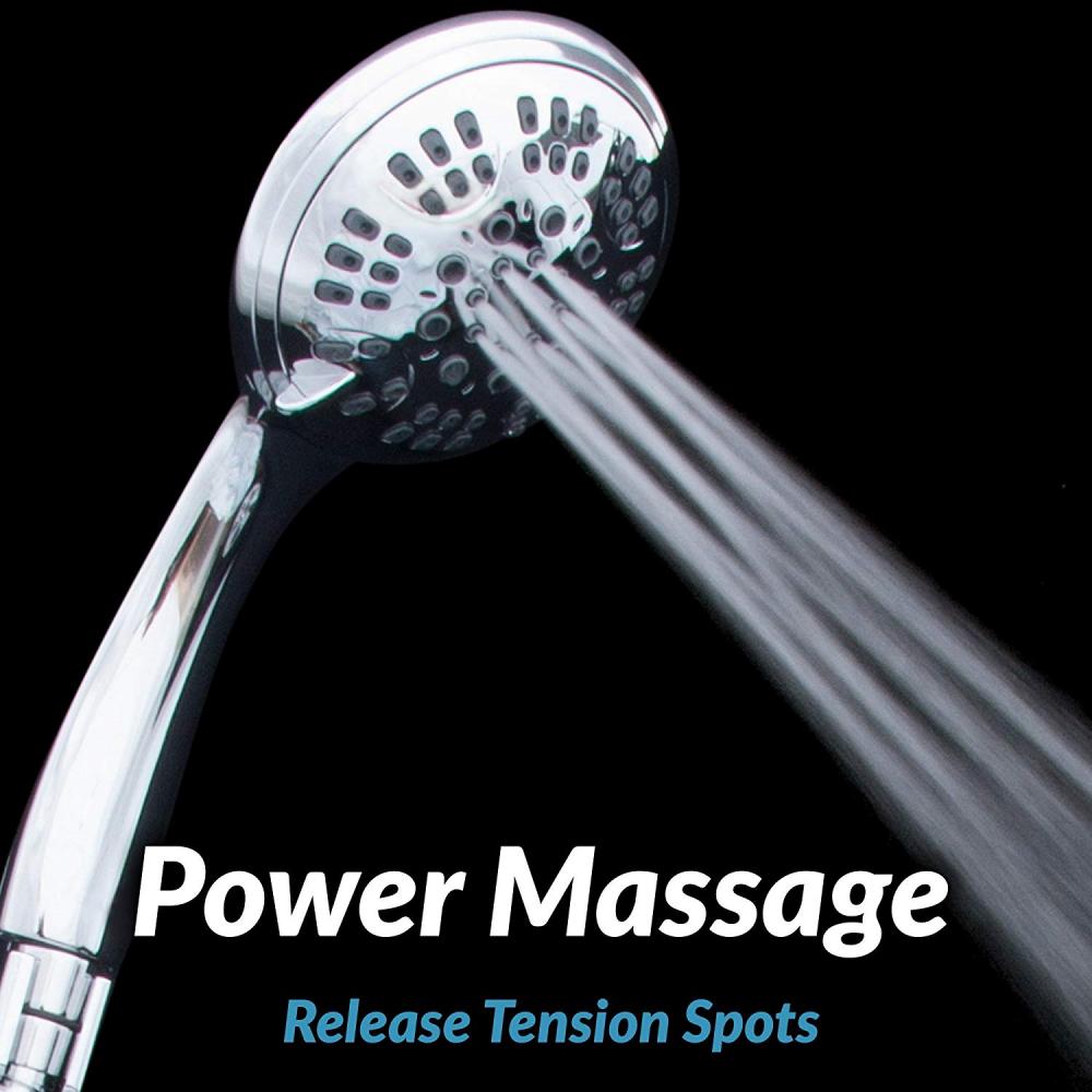 Sanyin 샤워 헤드 프리미엄 6 스프레이 세팅