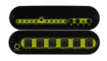 Digital Optical Audio Matrix 4 x 2