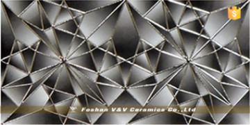 Silver Glazed 300x600mm Floor Tile, Kitchen Floor Tile