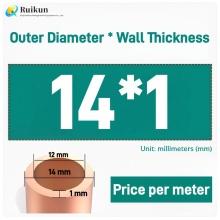 Universal Red Copper Refrigeration Tube