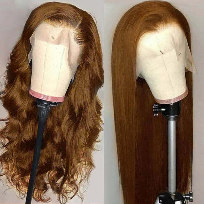 Wholesale Colored Human Hair Wigs,Hd Lace Front Wig,Red Orange Pink Purple Wigs Lace Front Human Hair For Black Women