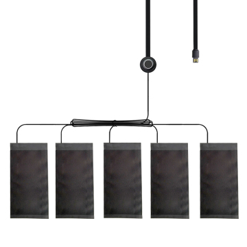 Customized 5-in-1 USB-Powered Heat Pad for Heated Clothes