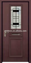 Hot Sale Israel Security Door with Decorative security glass