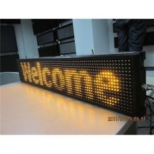 Poos P10 Semi-outdoor Led Moving Sign With Single Yellow Sd-p10-1-y
