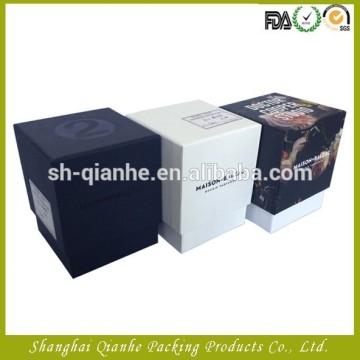 Handmade Luxury Gift Paper Custom Candle Boxes Packaging