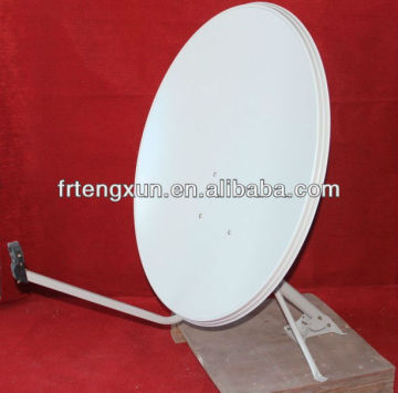 KU 90cm flat satellite antenna with big foot