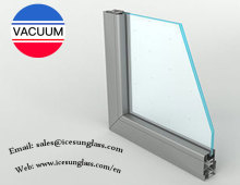 Safety Vacuum Glass for Buildings Without Dew Formation