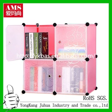 Diy storage cube cabinet book shelf with high quality