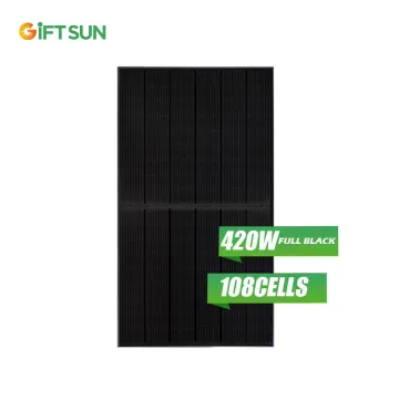 Hot Sale All Black Solar Panels - Half Cell Mono 410W/415W/420W for Solar Systems