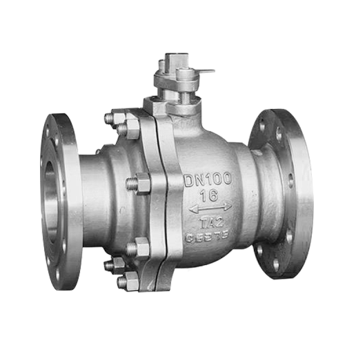 High performance flange floating titanium ball valve