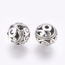 Round Antique Silver Tibetan Style Alloy Beads: A Comprehensive Search Engine