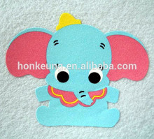 China customized flock transfer paper, heat transfer stickers for garments