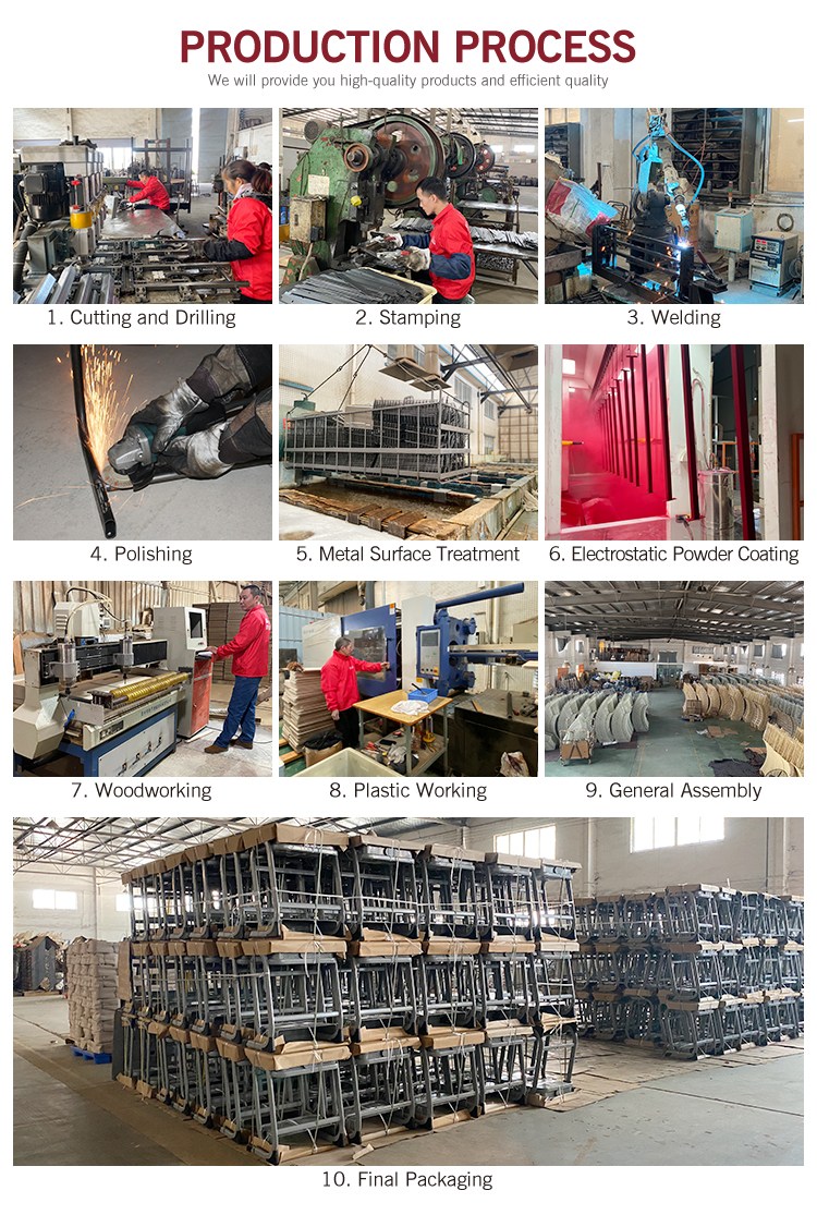 Hot Sale High Quality Steel Tude Thickenss Chair Nursery School Tables And Chairs Furniture