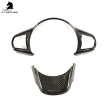 Dry Carbon Auto Parts Tuning Trims Steering Wheel Cover Trims For Toyota Supra A90 2019+