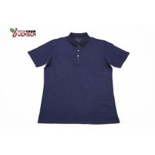 Men's T-Shirt Solid Jersey With Nomal Collar