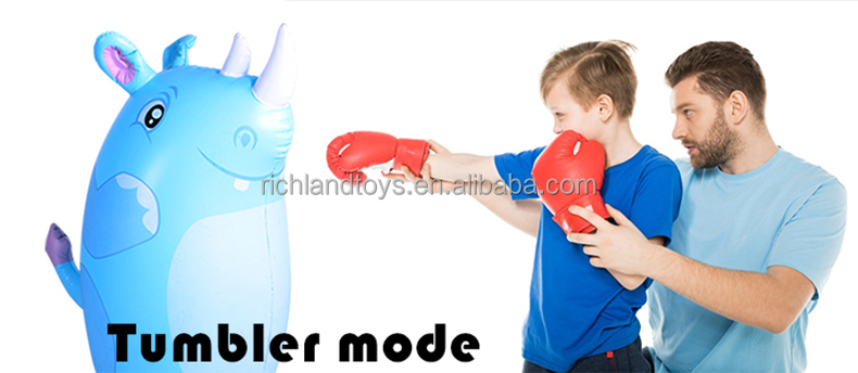 Kids Inflatable Rhino Sprinkler Toy Lawn Sprinkler Splash_01