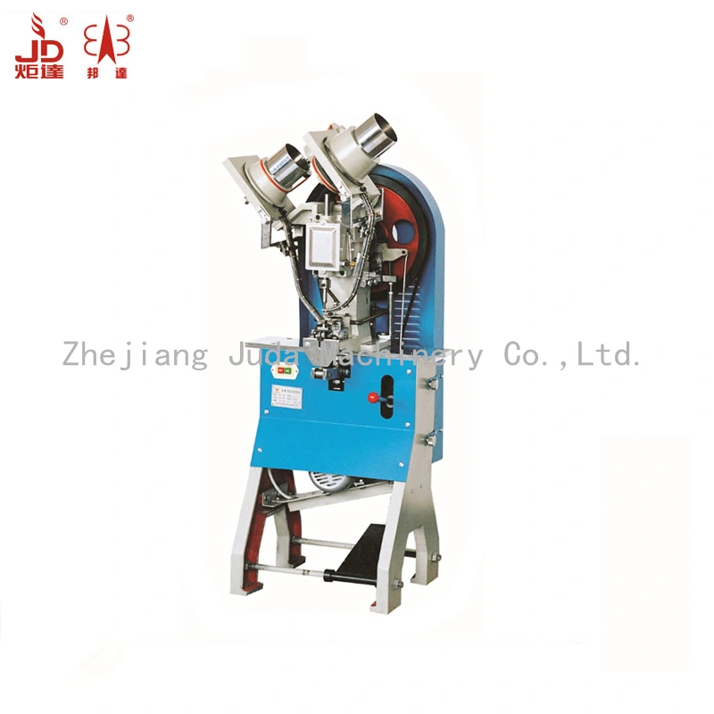 Double-Side Eyeletting Machine Rivet Button Machine Shoe Making Machine
