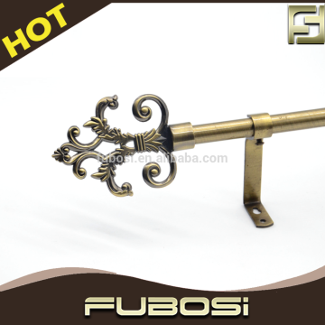 Fubosi new design arrow curtain rod end caps curtain accessories