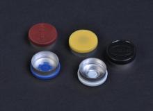 Plastic caps for antibiotic bottle