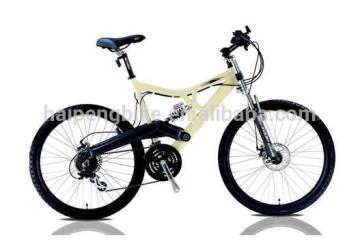 26 inch mountain bike with white color