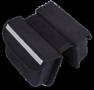 black leather pencil case PE006