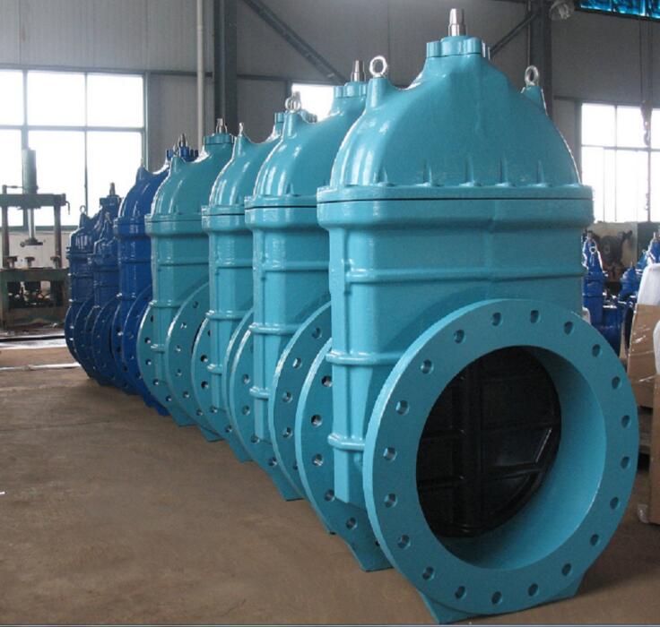 F4 soft sealing non rising gate valve