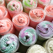 Vegan Whipped Strawberry Shea Lotion & Body Butter Soap