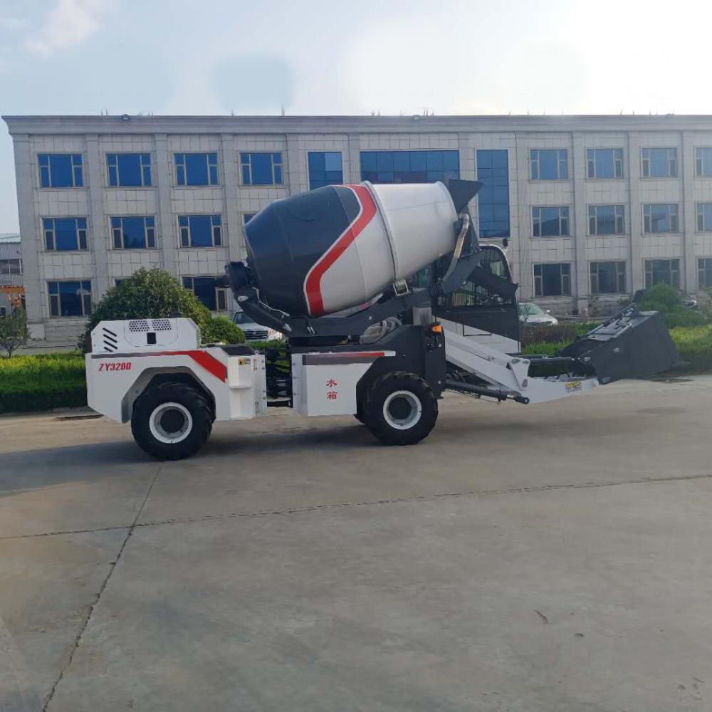 Mixer beton yang memuat sendiri