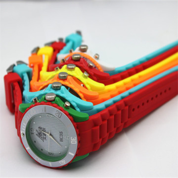 silicone oem jelly watches top rand 2015