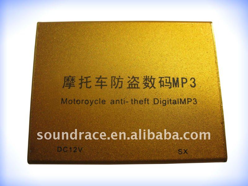 2011 latest design motorcycle mp3 speaker with FM/electroplating material/Large Diamond