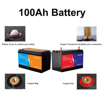 12v 100ah LFP Lithium Ion Deep Cycle Battery