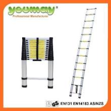 EN131 Approved Aluminum telescopic ladder/ladder/escada
