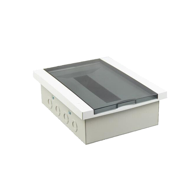 SAIP/SAIPWELL 416*210*80mm 18 way Open Mounted ABS Enclosures Plastic Waterproof Modular Terminal Electrical Distribution Box