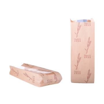 Bolsa de papel Kraft para envases de pan