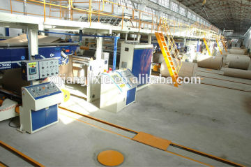 Best Quality 2ply corrugated cardboard production line flute paperb,oard making machine